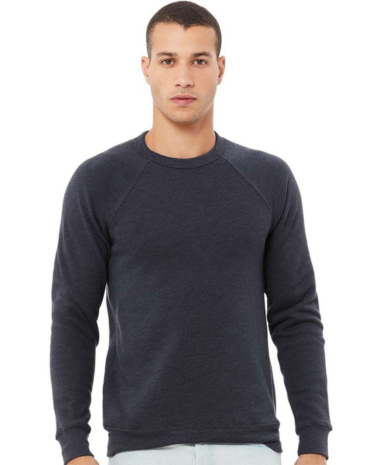 Bella+Canvas 3901 - Sweatshirt ras du cou en molleton éponge unisexe