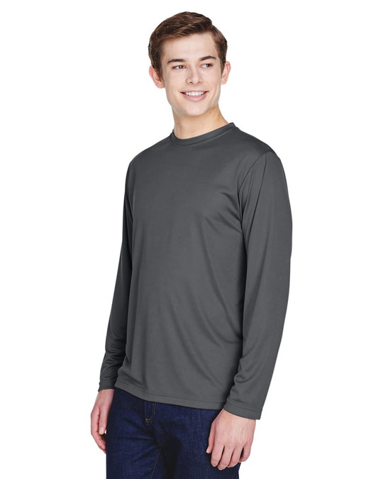Team 365 TT11L - T-shirt à manches longues Zone Performance pour hommes