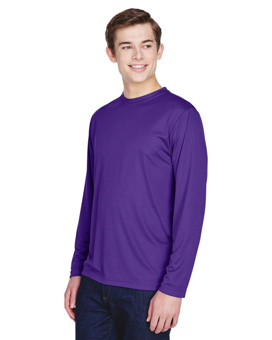 Team 365 TT11L - T-shirt à manches longues Zone Performance pour hommes