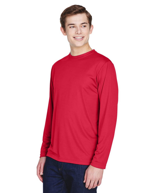 Team 365 TT11L - T-shirt à manches longues Zone Performance pour hommes