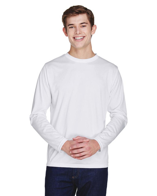Team 365 TT11L - T-shirt à manches longues Zone Performance pour hommes