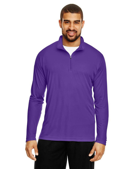 Team 365 TT31 - Quart de Zip Performance Zone pour Hommes