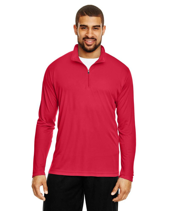Team 365 TT31 - Quart de Zip Performance Zone pour Hommes