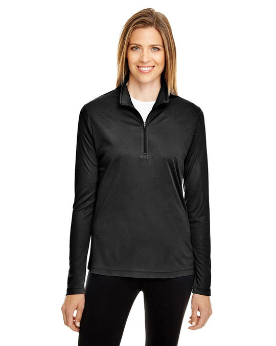 Team 365 TT31W - Quart de Zip Performance Zone pour Femmes