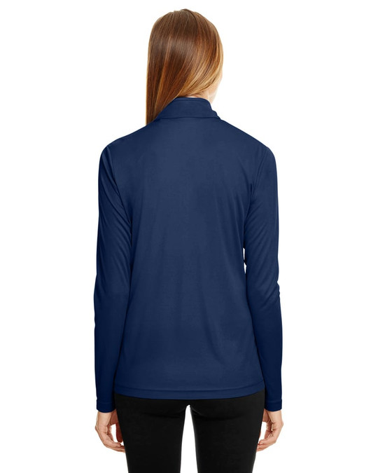 Team 365 TT31W - Quart de Zip Performance Zone pour Femmes
