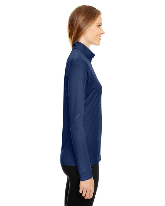 Team 365 TT31W - Quart de Zip Performance Zone pour Femmes