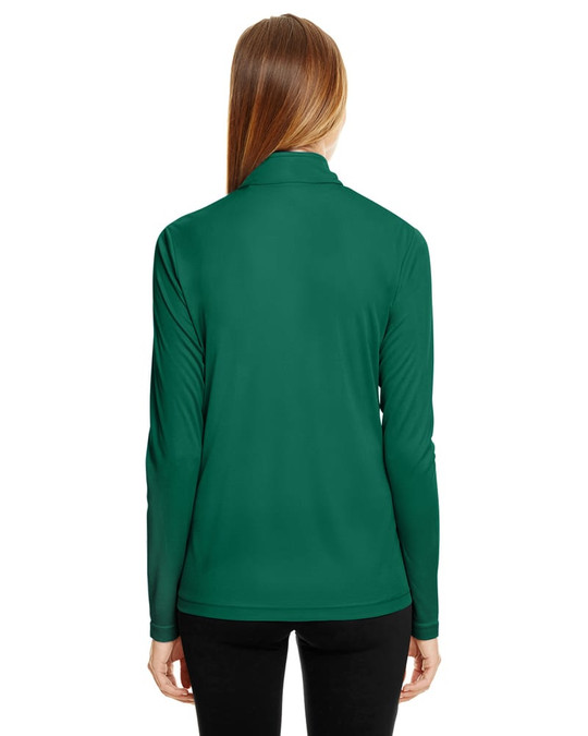Team 365 TT31W - Quart de Zip Performance Zone pour Femmes