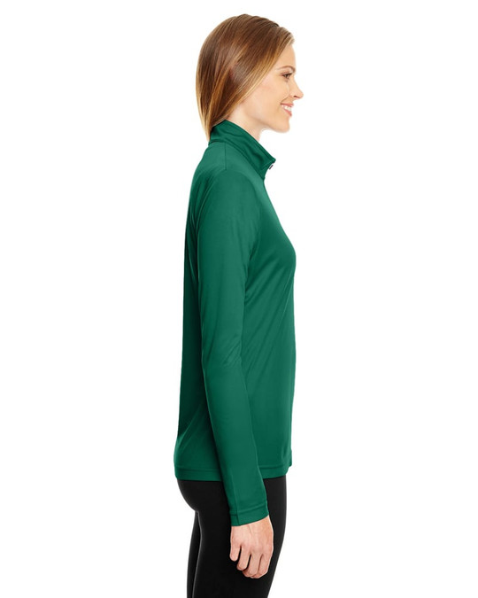 Team 365 TT31W - Quart de Zip Performance Zone pour Femmes