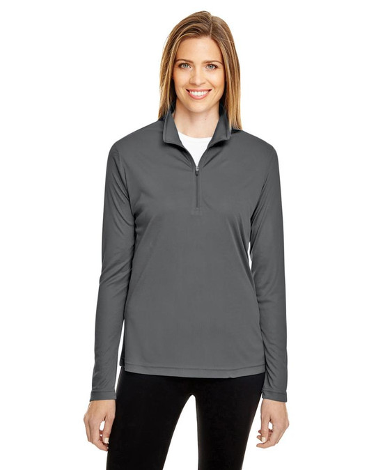 Team 365 TT31W - Quart de Zip Performance Zone pour Femmes