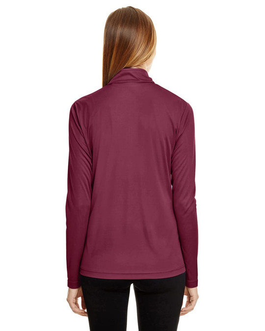 Team 365 TT31W - Quart de Zip Performance Zone pour Femmes