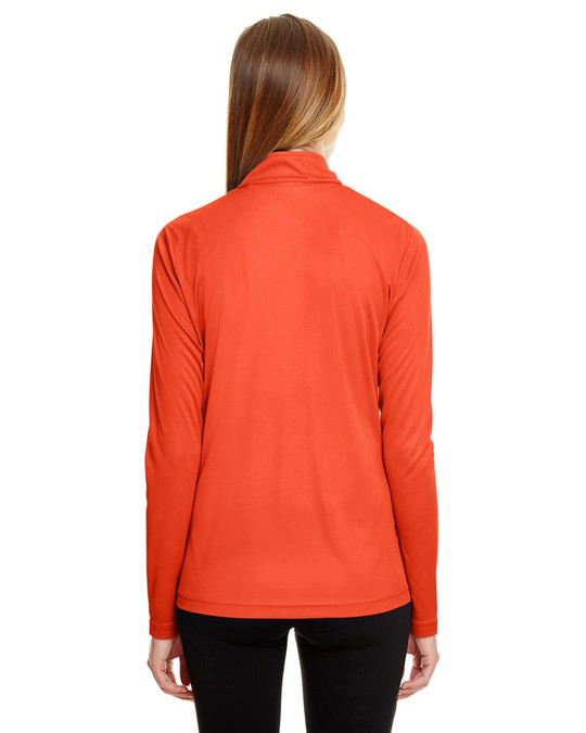 Team 365 TT31W - Quart de Zip Performance Zone pour Femmes