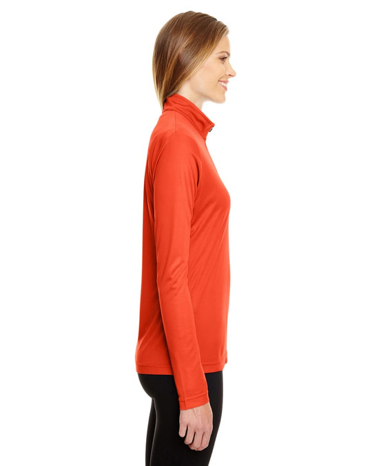 Team 365 TT31W - Quart de Zip Performance Zone pour Femmes