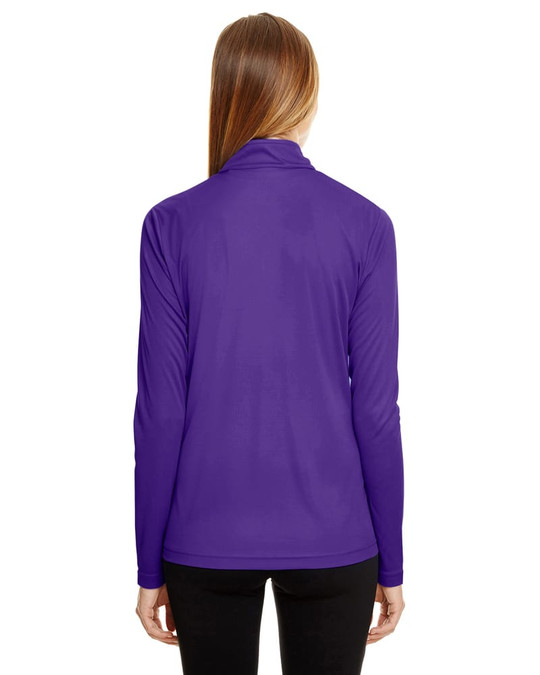 Team 365 TT31W - Quart de Zip Performance Zone pour Femmes