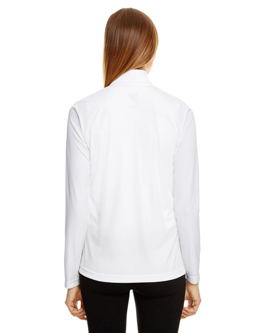 Team 365 TT31W - Quart de Zip Performance Zone pour Femmes