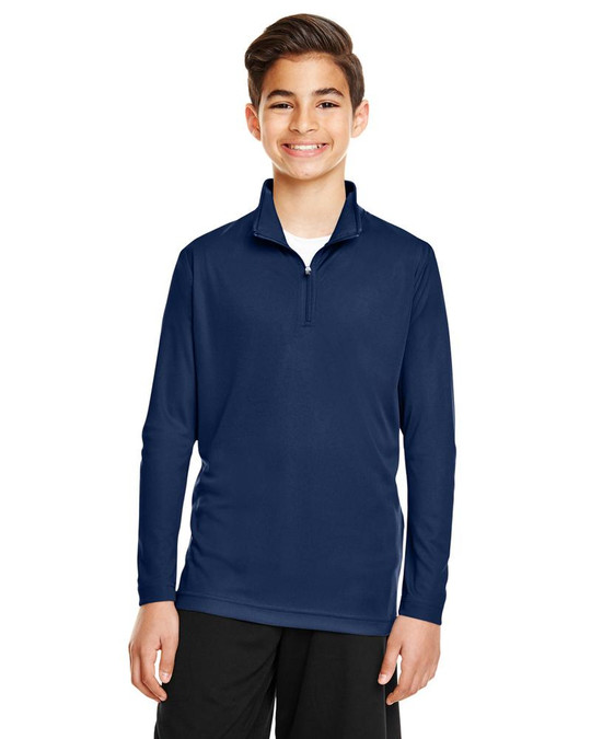 Team 365 TT31Y - Quart de Zip Performance Youth Zone