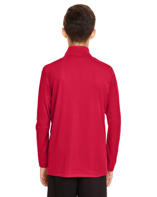 Team 365 TT31Y - Quart de Zip Performance Youth Zone