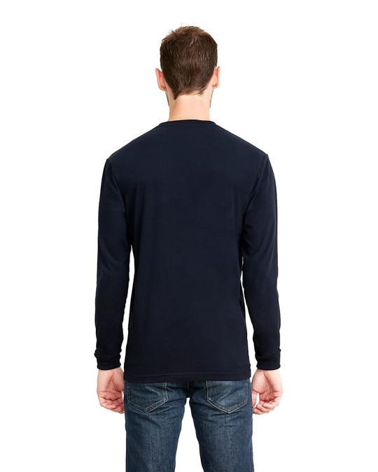 Next Level 6411 - Camiseta Unisex de Manga Larga Sueded