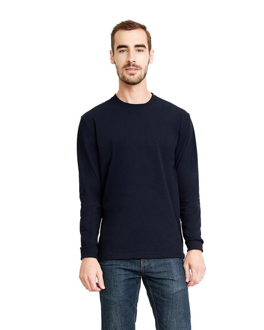 Next Level 6411 - Camiseta Unisex de Manga Larga Sueded