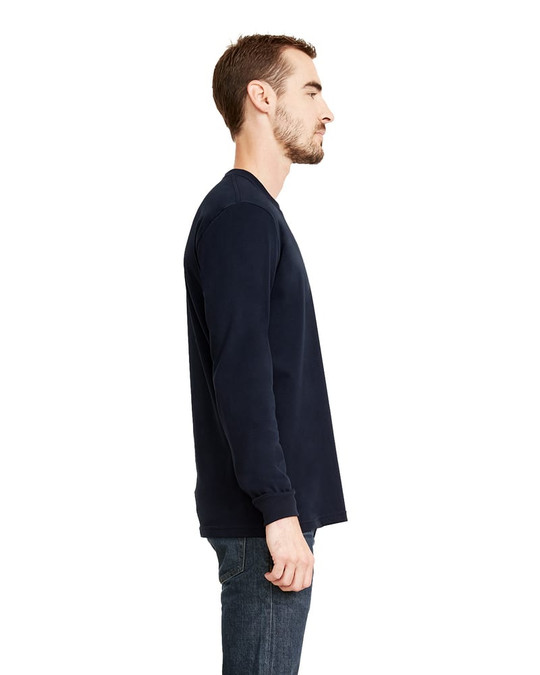 Next Level 6411 - Camiseta Unisex de Manga Larga Sueded