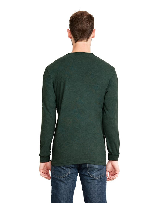 Next Level 6411 - Unisex Sueded Long-Sleeve Crew