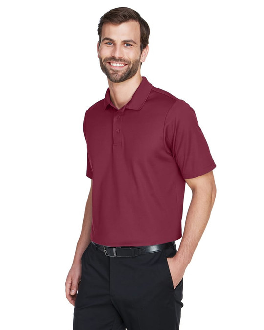 Devon & Jones DG20 - Polo plissé pour hommes CrownLux Performance