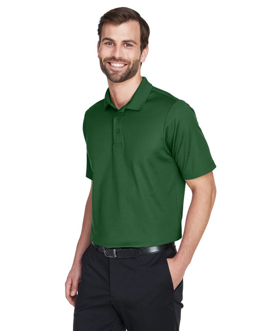 Devon & Jones DG20 - Polo plissé pour hommes CrownLux Performance