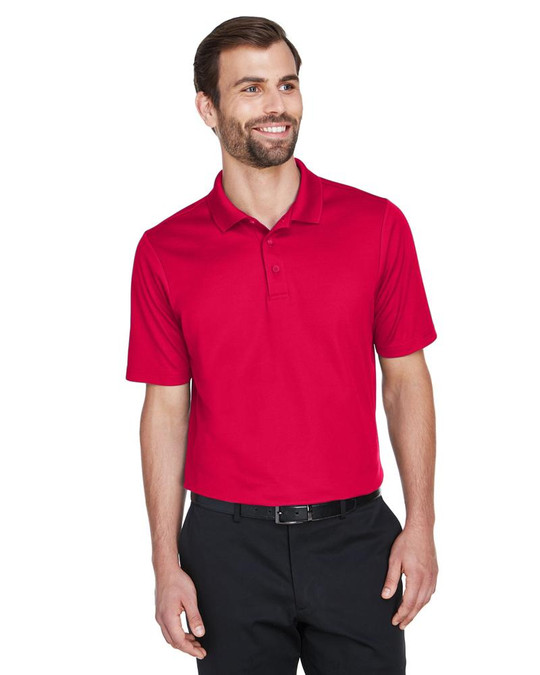 Devon & Jones DG20 - Polo plissé pour hommes CrownLux Performance