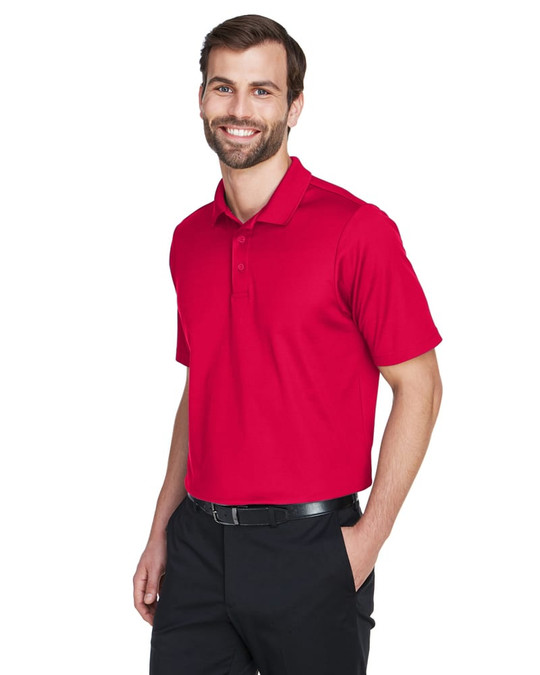 Devon & Jones DG20 - Polo plissé pour hommes CrownLux Performance