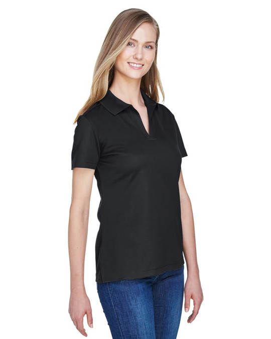 Devon & Jones DG20W - Polo Plaited Performance CrownLux pour femmes