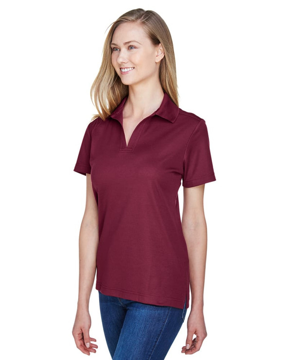 Devon & Jones DG20W - Ladies CrownLux Performance Plaited Polo