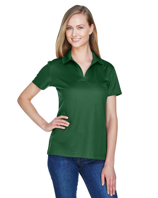 Devon & Jones DG20W - Polo Plaited Performance CrownLux pour femmes