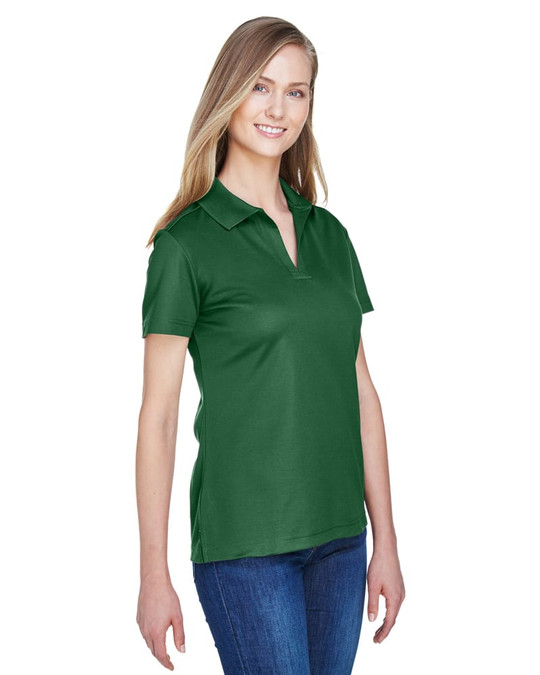 Devon & Jones DG20W - Polo Plaited Performance CrownLux pour femmes