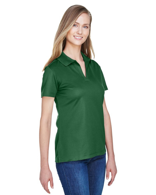 Devon & Jones DG20W - Ladies CrownLux Performance Plaited Polo