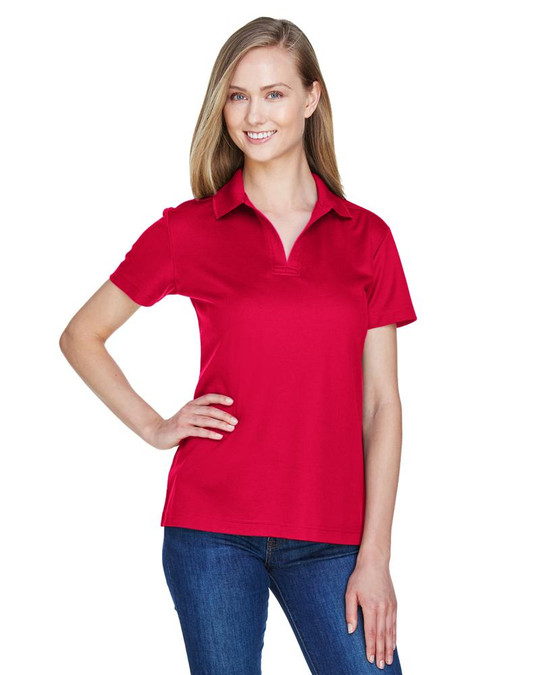 Devon & Jones DG20W - Polo Plaited Performance CrownLux pour femmes