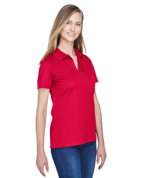 Devon & Jones DG20W - Polo Plaited Performance CrownLux pour femmes