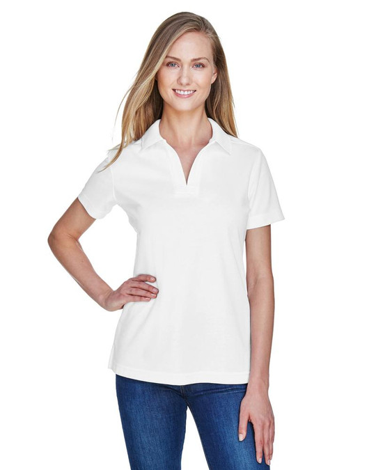 Devon & Jones DG20W - Polo Plaited Performance CrownLux pour femmes