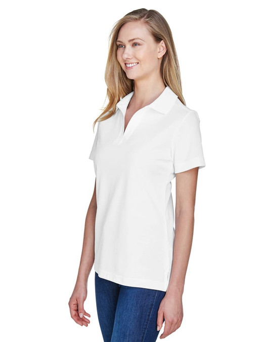 Devon & Jones DG20W - Polo Plaited Performance CrownLux pour femmes