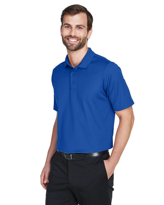 Devon & Jones DG20T - Polo plissé performance CrownLux pour homme grand format
