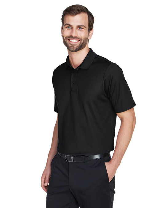 Devon & Jones DG20T - Polo plissé performance CrownLux pour homme grand format
