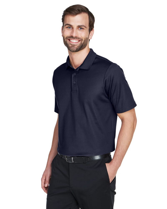 Devon & Jones DG20T - Polo plissé performance CrownLux pour homme grand format