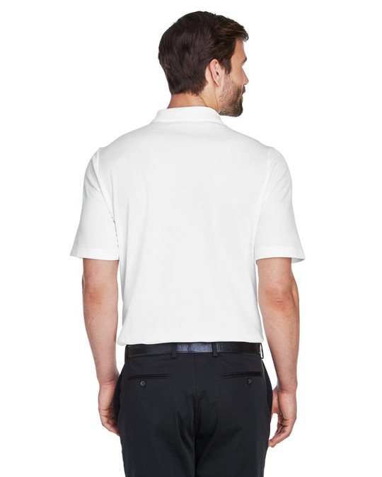 Devon & Jones DG20T - Polo plissé performance CrownLux pour homme grand format