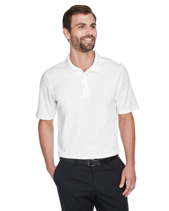 Devon & Jones DG20T - Polo plissé performance CrownLux pour homme grand format