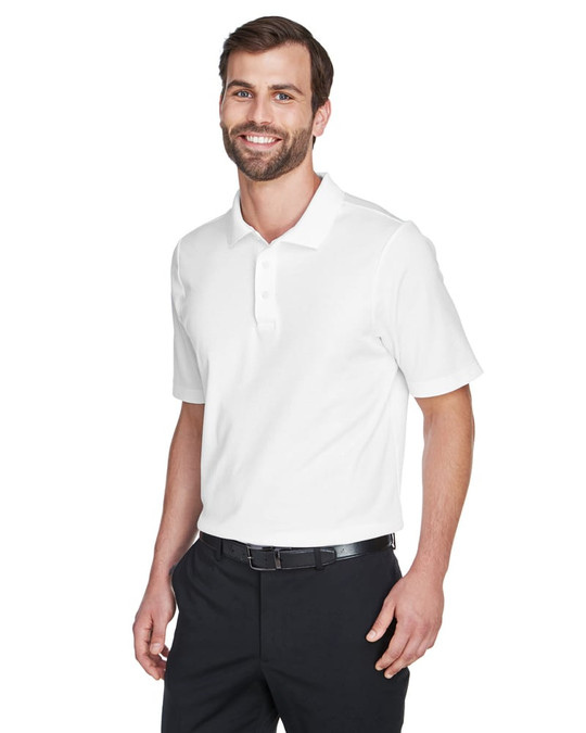 Devon & Jones DG20T - Polo plissé performance CrownLux pour homme grand format