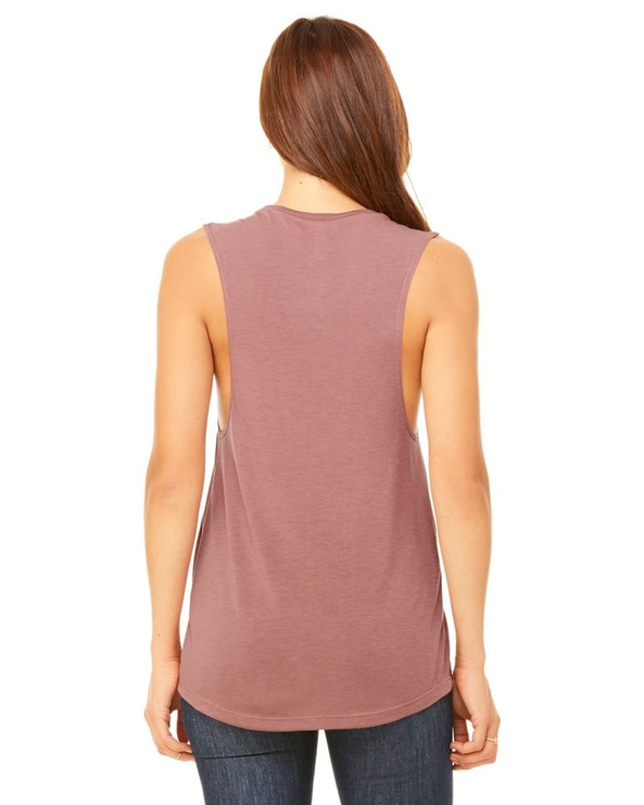 Bella+Canvas B8803 - Ladies Flowy Scoop Muscle T-Shirt