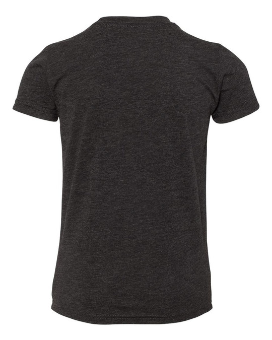Bella+Canvas 3413Y - T-shirt à manches courtes Triblend pour jeunes