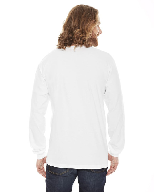 American Apparel 2007W - T-shirt à manches longues en jersey fin unisexe