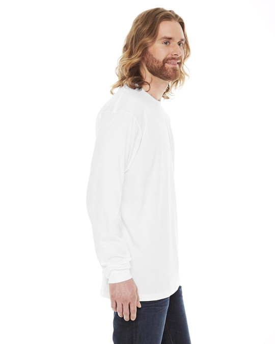 American Apparel 2007W - T-shirt à manches longues en jersey fin unisexe
