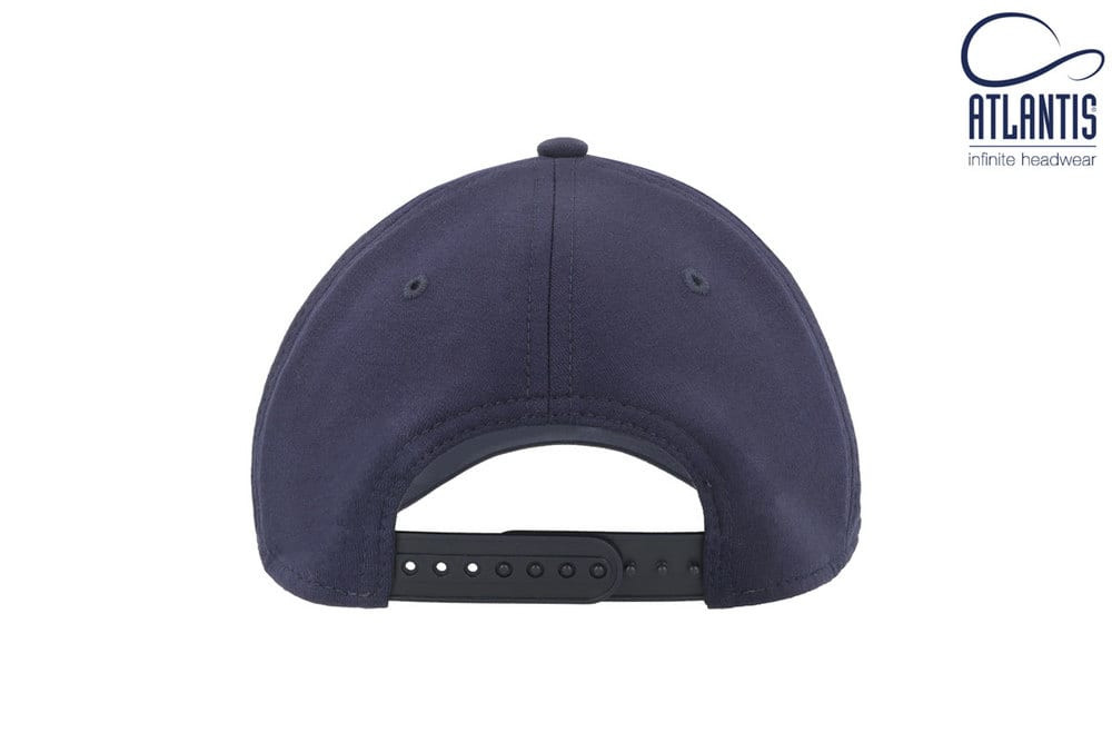 Atlantis AT059 - Casquette 6 Pans Mid Visor Jersey