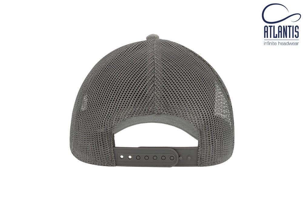 Atlantis AT083 - Casquette 5 Panneaux Visière en Jersey