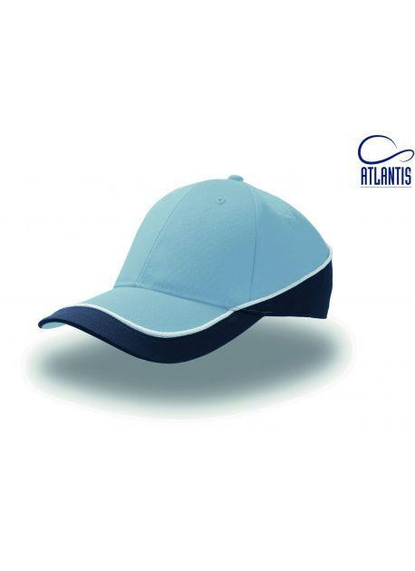 Atlantis AT088 - Kontrastierende 6-Panel-Kappe